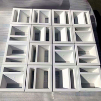 Reazone Nouveau Design Moule à Blocs de Béton en Plastique PP, Coffrage pour Briques Creuses Emboîtables