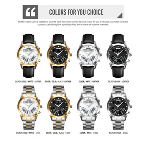 SKMEI Q036 Dual Movement Muslim Azan Clock Men <strong>Watch</strong> for Prayer with Qibla Compass Adhan Alarm Hijri Islamic Wristwatch - Product Image 4