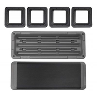 Plataformas de paso aeróbico SMARTFIT con elevadores ajustables Tablero de paso de ejercicio de estilo libre Gimnasio Paso aeróbico