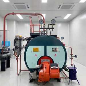 Chaudière à vapeur industrielle à <span class=keywords><strong>condensation</strong></span> au <span class=keywords><strong>gaz</strong></span> ou au mazout YUDONG, 4 tonnes, structure horizontale, haute précision, certifiée CE ISO, PLC - Product Image 3