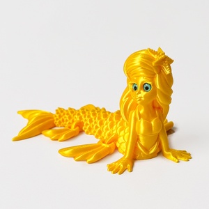 Venta al por Mayor de Modelos Articulados Flexibles de Sirena Impresos en 3D, Juguetes de Animales y Dinosaurios Coloridos de PLA, Colección Unisex para Niños de 4 a 6 Años - Product Image 4
