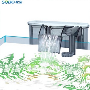Filtro Esterno SOBO in Plastica 3-in-1 per Acquario, Pompa di Ossigenazione Ultra Silenziosa a Risparmio Energetico per Piccoli Acquari e Terrari per Tartarughe - Product Image 1