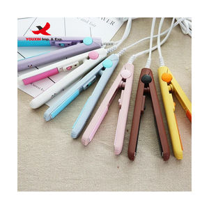 Fer à lisser et à boucler portable 2-en-1 en céramique, mini, mignon, pour voyage, à prix réduit pour achats groupés - Product Image 5