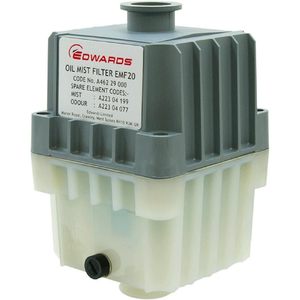 Filtre à brouillard d'huile Edwards EMF20 KF25, ports 2, capacité 2 gallons, pour pompes à vide - Product Image 2