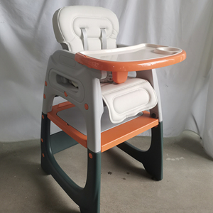 China Wholesale Kids 3 in 1 Plastic Chairs Fashion Style multifunction feeding high chair quality eating baby kids chair
