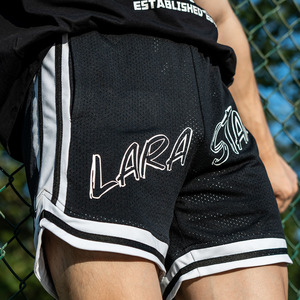 Celana Pendek Kebugaran LS1058 Celana Pendek Super Nyaman untuk Latihan Kekuatan dan Bola Basket yang Bernapas - Product Image 2