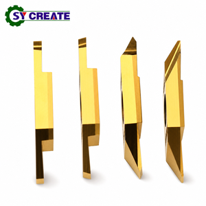 SY <span class=keywords><strong>MACR</strong></span>/L3 070-R Externe Nutfräs- und Abschnitts-Wolframkarbid-Einsätze mit TiN-Goldbeschichtung, Hochtemperaturbeständig für CNC-Drehmaschinen OEM - Product Image 3