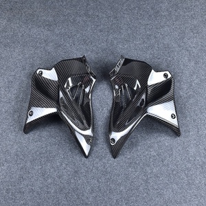 แผงข้างถังน้ำมันคาร์บอนไฟเบอร์แห้ง 3K สำหรับรถมอเตอร์ไซค์ Kawasaki Ninja H2 H2R ปี 2015-2026 - Product Image 4