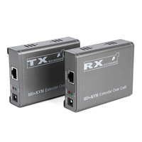 Extensor KVM HDMI Xput sobre CAT5e/CAT6, Máx. 60M, 1080P, Emulación EDID Integrada, Control Remoto IR, Retorno USB, Teclado, Ratón, Audio y Video