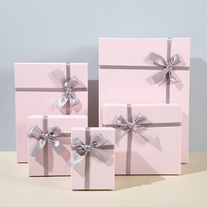 Boîte cadeau de luxe personnalisée en papier kraft recyclable de haute qualité Emballage en carton rigide avec couvercle et col blancs détachables - Product Image 2