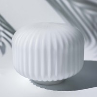 Pantalla de Lámpara de Vidrio Blanco Lechoso, Suave y Ligera, Antideslumbrante, para Sala de Estar, Lámpara de Mesa Auxiliar, Stock de Fábrica, Dropshipping