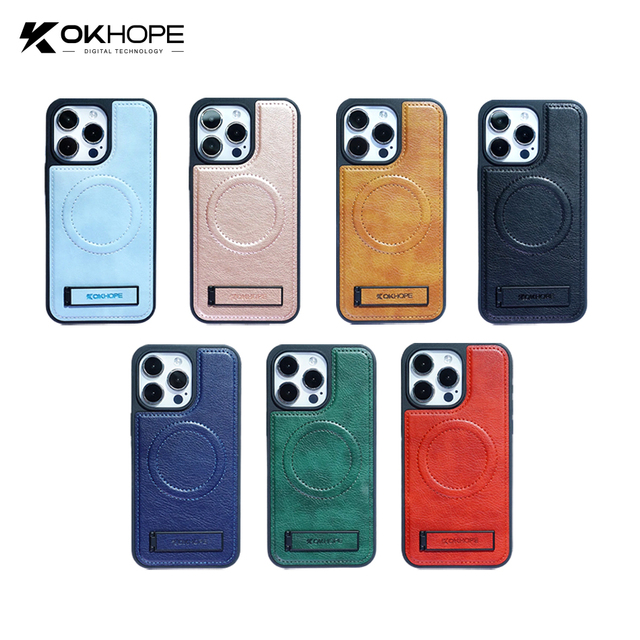 Soft Stich Cases Flip Cover Leather Stand Holder Mobile Phone Case for Iphone 15 14 13 12 11Pro Max