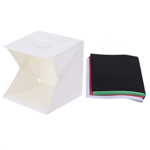 Boîte de prise de vue pliable portable de 30 cm pour photographie de produits, en plastique - Product Image 1