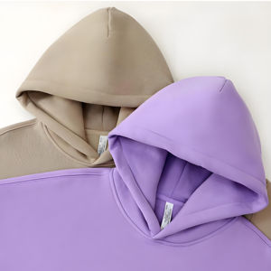 Sudadera con Capucha de Alta Calidad, Personalizada, para Hombre, Invierno, Talla Grande, Gruesa, Sin Cordón, de Algodón y Felpa, con Bolsillos, Estilo Urbano - Product Image 1