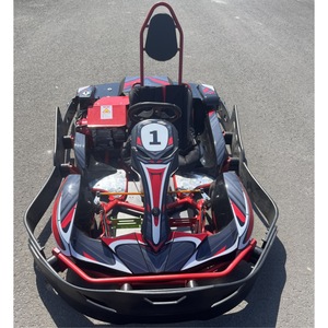 <span class=keywords><strong>Karting</strong></span> de Competición para Adultos, Vehículo de Gasolina de Cuatro Ruedas, Coche de Derrape Individual/Doble, Coches de Choque para Áreas Panorámicas/Campo, 200cc - Product Image 2