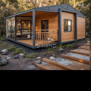 Maison de conteneur modulaire préfabriquée pliable, taille personnalisable à distance (10 <span class=keywords><strong>pieds</strong></span>, 20 <span class=keywords><strong>pieds</strong></span>, 30 <span class=keywords><strong>pieds</strong></span>, 40 <span class=keywords><strong>pieds</strong></span>), bureau avec salle de bain et toilettes - Product Image 5