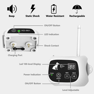 Elektronisches Hunde zauns ystem mit Beeper Collar Elektrozaun Energizer - Product Image 3