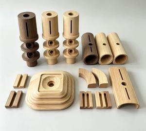 บริการเครื่องจักรซีเอ็นซี 5 แกนแบบ OEM สำหรับชิ้นส่วนไม้ความแม่นยำสูง ชิ้นส่วนไม้เนื้อแข็งแบบกำหนดเองสำหรับเฟอร์นิเจอร์และโมเดลอากาศยาน - Product Image 1