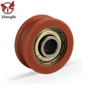 Nhà Máy Trực Tiếp Nhựa <span class=keywords><strong>Nylon</strong></span> Ròng Rọc Bánh Xe Lăn Mang Cửa Sổ Cửa Cổng Bánh Xe Phù Hợp - Product Image 4