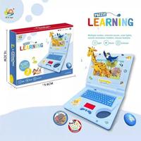 Nouveaux jouets d'éducation de la petite enfance Led musique dessin animé Animation écran tapis de Table jouet ordinateur portable souris apprentissage Machine jouet