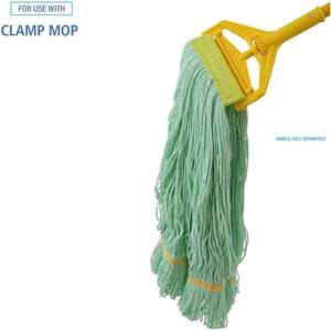 Cabezal de Mopa Ecológico Grande Boardwalk BWK1200XL con Fibras Recicladas de Extremo Enlazado, Color Verde - Product Image 6