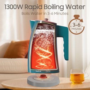 Hervidor de Agua Eléctrico Portátil de Uso Doméstico Sunled con Diseño de <span class=keywords><strong>Alta</strong></span> <span class=keywords><strong>Gama</strong></span> y Control de Temperatura, Libre de BPA, Electrodoméstico Inteligente - Product Image 3