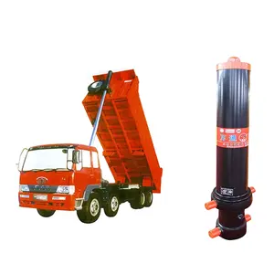 Best Selling Good Quality 8'x5' 2 Ton Hydraulic Tipping Trailer Hydraulic Cylinder For Dump Truck