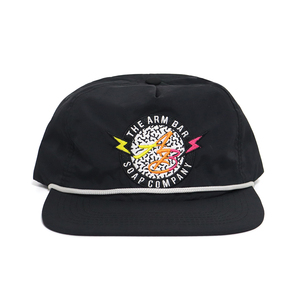 Wholesale Classic Custom Embroidery Logo <b>Flat</b> Bill Light Weight Nylon Waterproof Sports 5 Panel Rope Snapback <b>Cap</b> Hats for <b>Men</b> - Product Image 2