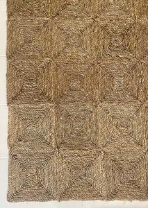 Meilleur prix Original classique motif floral fibre jonc de mer osier PET FRIENDLY tapis rond salle à manger salon hôtel bureau - Product Image 2