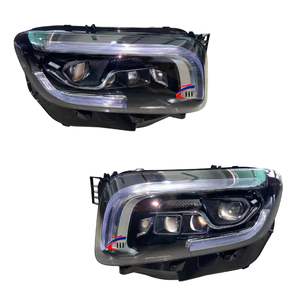 Faros Delanteros LED W247 X247 para <span class=keywords><strong>Mercedes</strong></span> Benz <span class=keywords><strong>Clase</strong></span> GLB 2020-2023, Sistema de Iluminación de Parachoques Delantero, Faros Matrix - Product Image 1