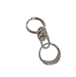 Spot Supply Metals 12*14*12mm Key Chain Holder Split Key Ring keychain