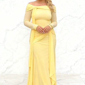 Robes d'été sexy transparentes à épaules dénudées et taille nouée pour femmes – Nouvelle collection en gros - Product Image 2