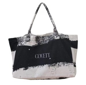 Eco Friendly Soft <b>Canvas</b> <b>Tote</b> Bag Custom Gradient Color Printing Large Capacity Wholesale Travel Beach Handbag - Product Image 4