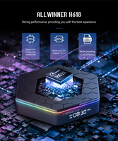T95Z Plus 32GB 64gb 128gb Android Tv Box 12.0 Smart TVBox H618 2.4G/5Ghz Wifi HDR 4K 6K lecteur multimédia Allwinner H618 décodeur