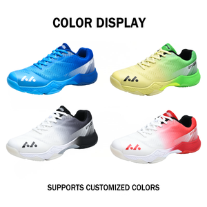 Chaussures de badminton tendance de couleur vive, confortables, respirantes, antidérapantes, chaussures d'entraînement professionnelles pour les matchs - Product Image 2