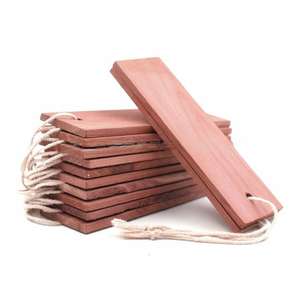 Armoire en blocs de bois de pin <span class=keywords><strong>rouge</strong></span> neige personnalisable en gros direct d'usine pour la Protection des vêtements Options d'emballage personnalisées - Product Image 4