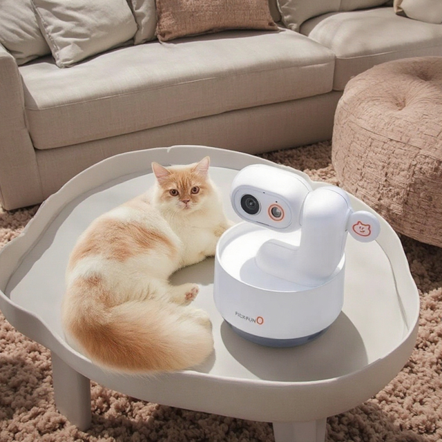 Wholesale Ai Pet Companion Smart Tracking Camera World Unique Auto-Track Pet Monitor with Speaker and App Baby Monitors
