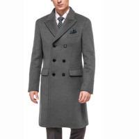 Manteau décontracté en laine pour homme 2026 - Manteau d'hiver épais et respirant pour usage professionnel