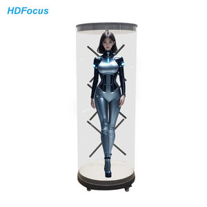Ingrese al Futuro con Proyector de Holograma 3D Ventilador Holográfico Empalme Gabinete Holográfico Cilíndrico Solución Humana - Product Image 1