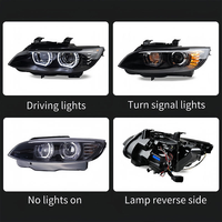 Phares pour BMW E92 & E93 2006-2012 330i335i DRL HID, phares avant neufs avec Angel Eye Bi-Xénon, accessoires