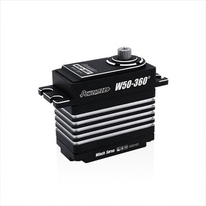 Power Hd W50 360 Degree Winch Servo Metal Gear High Torque <b>Rc</b> Car Parts For Crawler Vehicles - Product Image 1