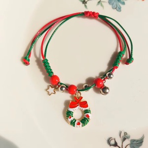 Châu Âu Hoa Kỳ Các Nhà Sản Xuất Cung Cấp Dễ Thương Hot Giáng Sinh Dệt Vòng Đeo Tay Quyến Rũ Cross-Biên Giới Quà Tặng Ý Tưởng Chủ Yếu Làm Hợp Kim - Product Image 3