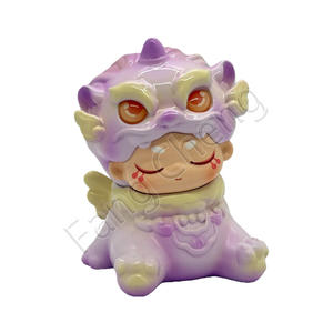 Doudou Auspicious Beast Series: Figuras Coleccionables de Ancestros Lindos en Caja Sorpresa Gashapon para Regalo - Product Image 2