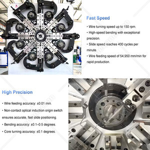 Máquina automática OCEAN de 3 ejes para fabricar resortes en espiral para puertas de garaje - Product Image 4