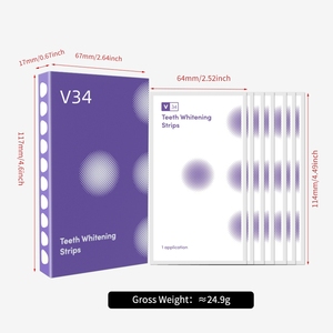 Bande Blanchissante Violette sans Irritation Naturelle <span class=keywords><strong>PAP</strong></span>+ V34 pour Dents Sèches, Marque Privée, Meilleures Ventes - Product Image 6