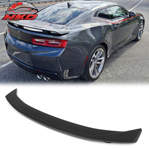 Convient pour Chevrolet Camaro 2016-2024, style ZL1, becquet de coffre non peint noir - Product Image 1