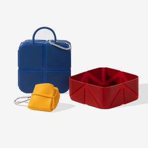 Tazón de Agua Plegable de Silicona para Mascotas, Portátil, Cuadrado, Plegable, de Grado Alimenticio, a Prueba de Fugas, para Viajes, para Perros y Gatos, para Campamento y Senderismo - Product Image 2