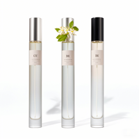 Flacon de parfum miniature en verre portable écologique pour cosmétiques, 10 ml