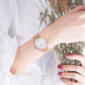 防水不锈钢最佳品牌女性奢华手表套装优质女性手表