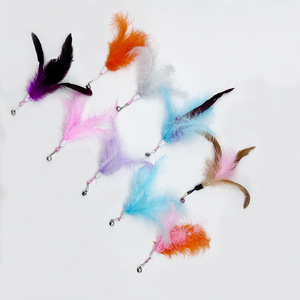 <b>Cat</b> toys, <b>cat</b> teasers, feather bells, replaceable heads, <b>plush</b> pet toys, <b>cat</b> entertainment devices, pet toys to relieve boredom. - Product Image 2
